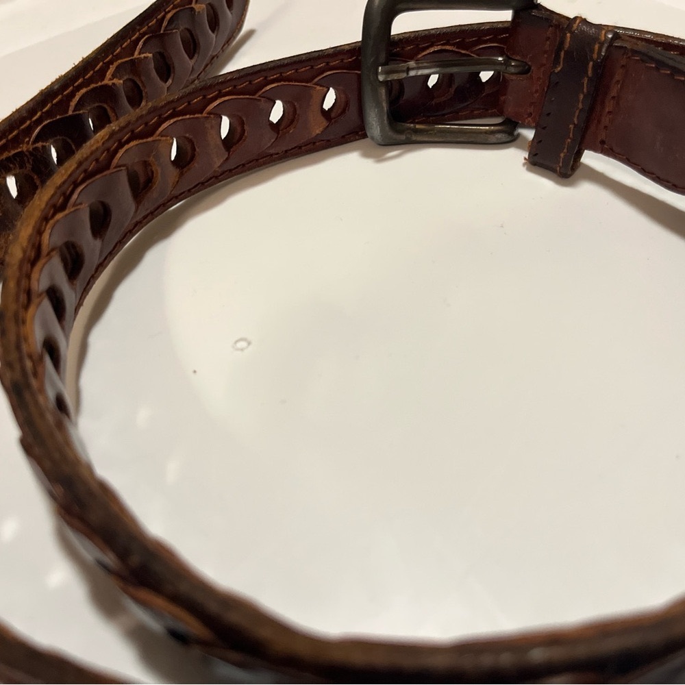 Stunning vintage leather belt